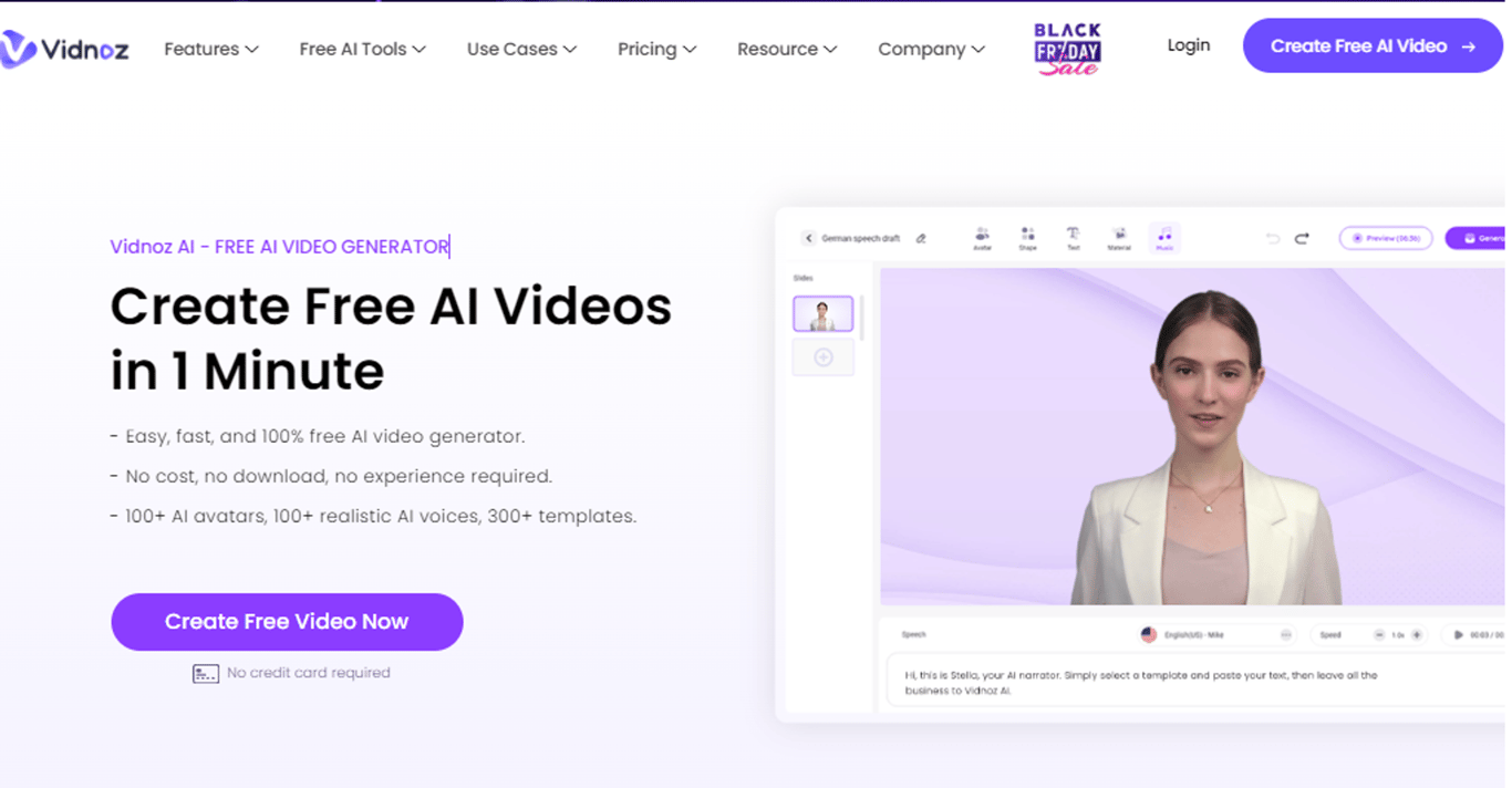 Vidnoz: Revolucionando la creación de videos con IA
