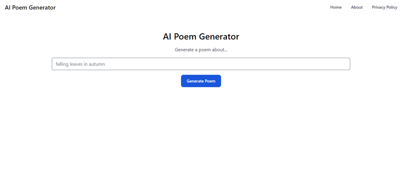 AI Poem Generator: Explora la creatividad literaria con IA