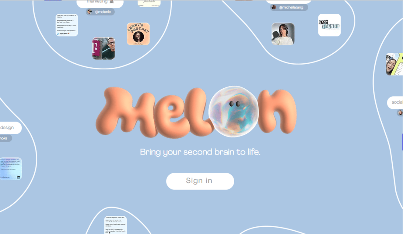 Melon: El segundo cerebro digital para aprendices modernos