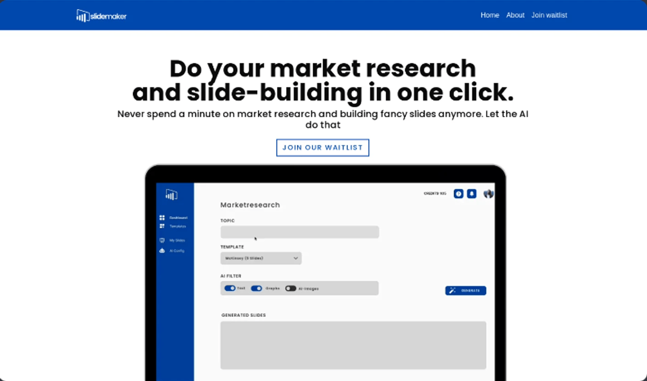 Slidemaker: Innovación en Presentaciones con IA