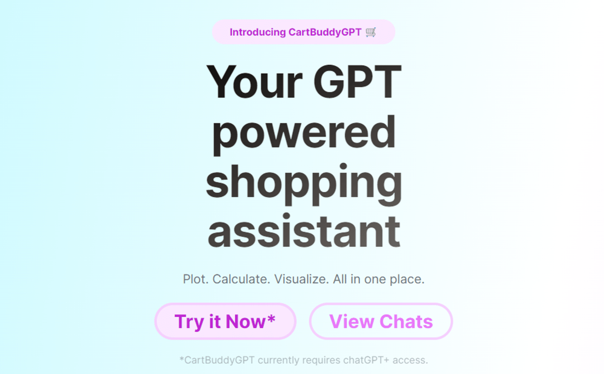 CartBuddyGPT: Revolucionando las compras en línea con IA