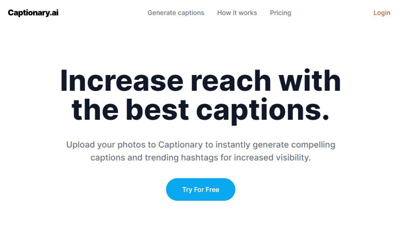 Captionary: Maximiza tus publicaciones con IA
