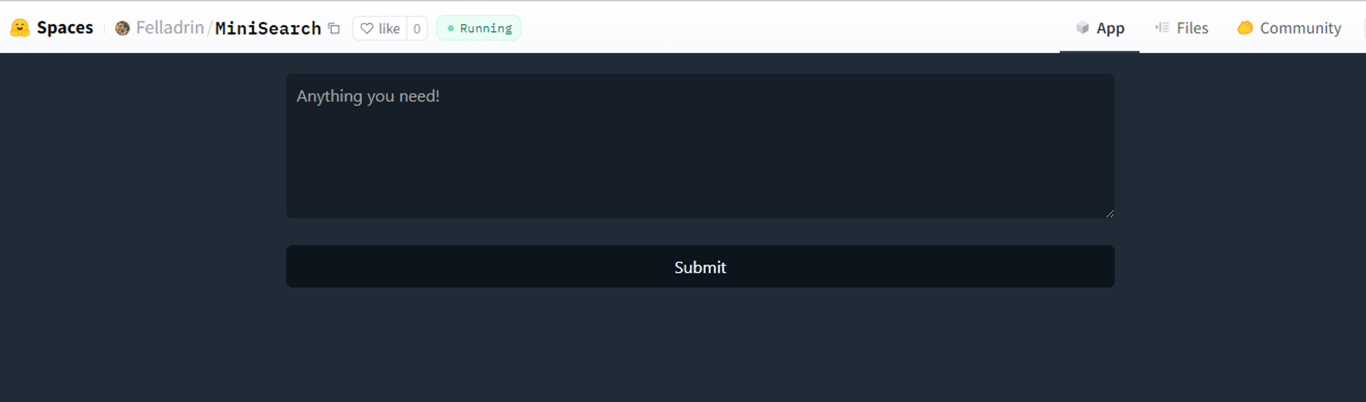 MiniSearch en Hugging Face: Explorando las capacidades de búsqueda de IA
