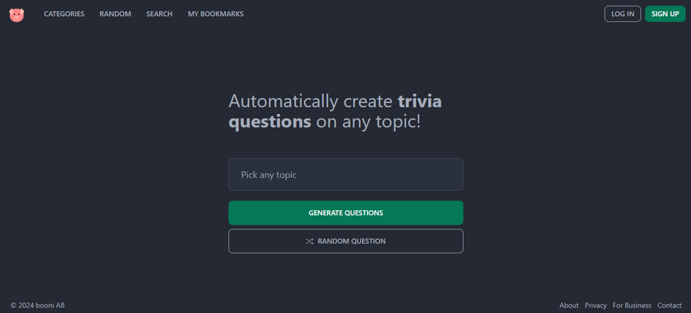 Revoluciona tus juegos de trivia con IA