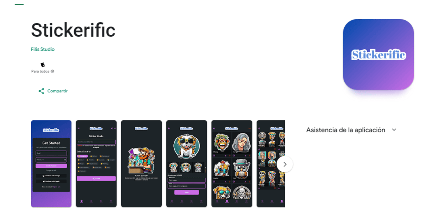 Stickerific: Personaliza tus chats con Stickers únicos