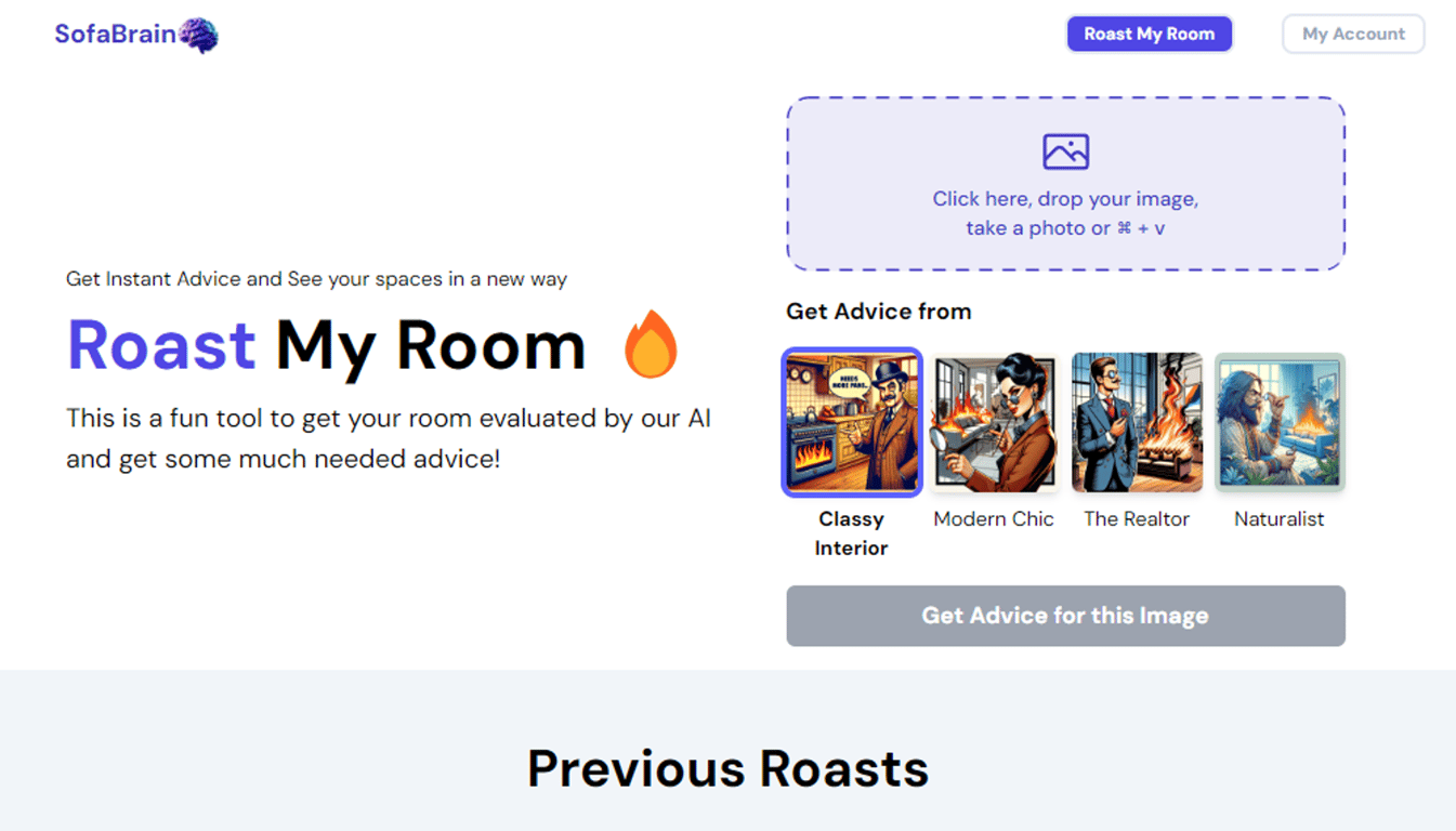 Roast My Room: Rediseña tu espacio con IA