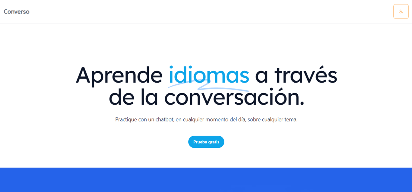 Converso: Revoluciona tu aprendizaje de idiomas con IA