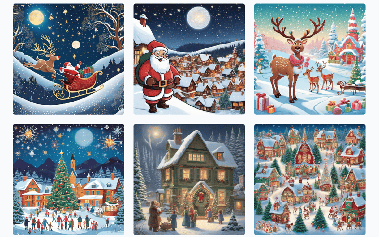 Christmas Images Generator: Innovación en IA navideña