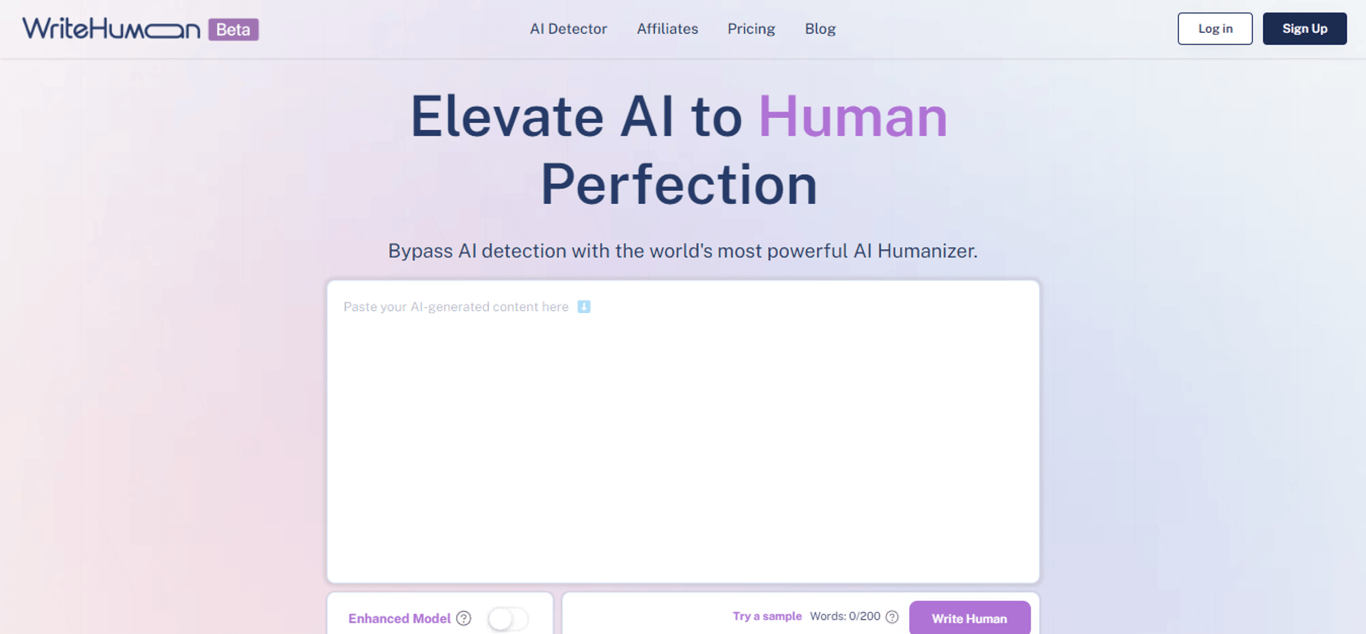 WriteHuman.ai: Humanizando la IA para una creación de contenido auténtico