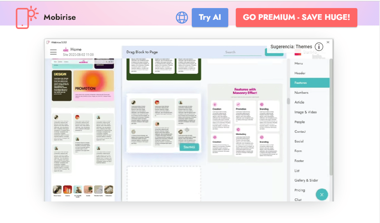 Mobirise: La herramienta definitiva para crear Sitios Web