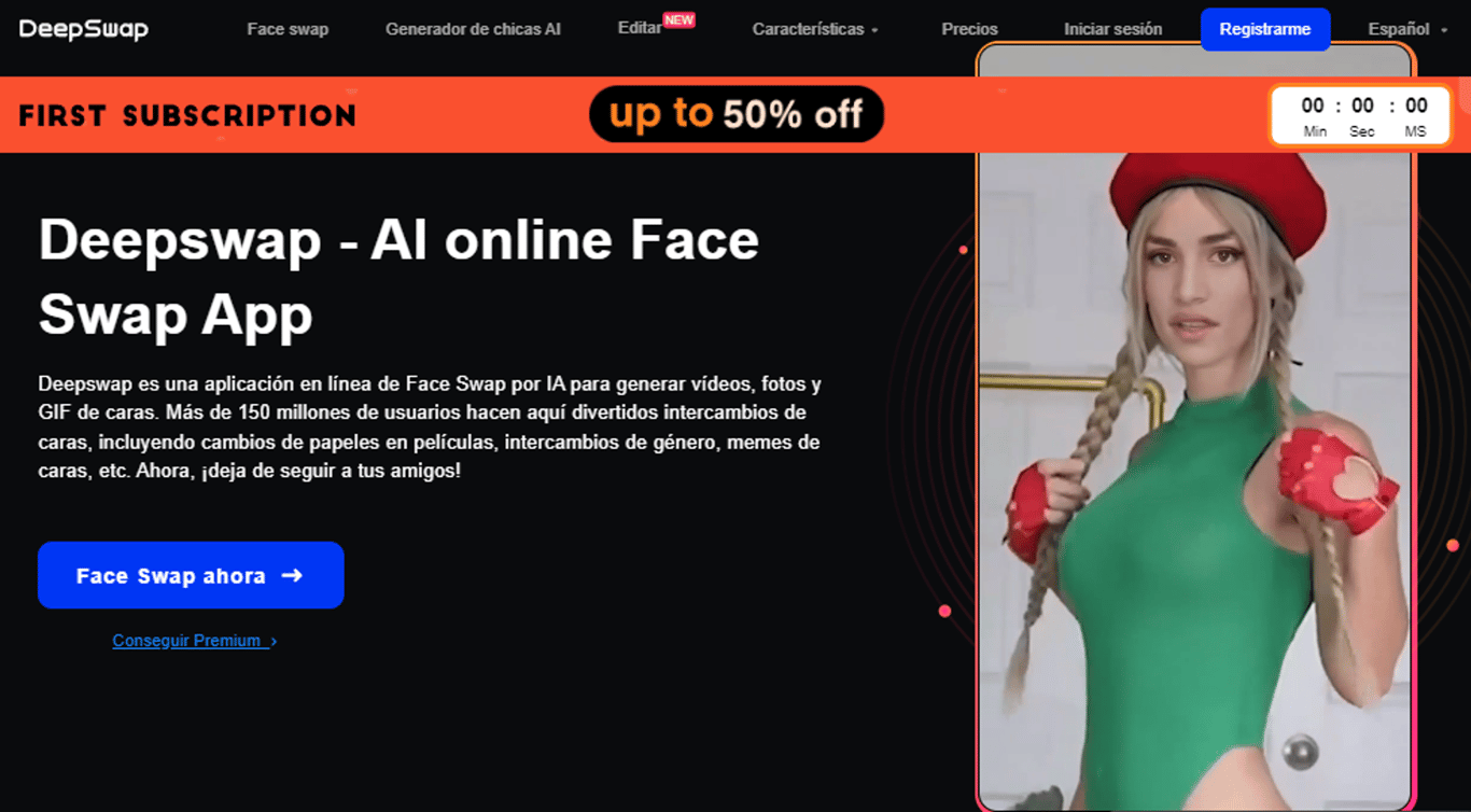 Deepswap: Revolucionando el face Swap con Inteligencia Artificial
