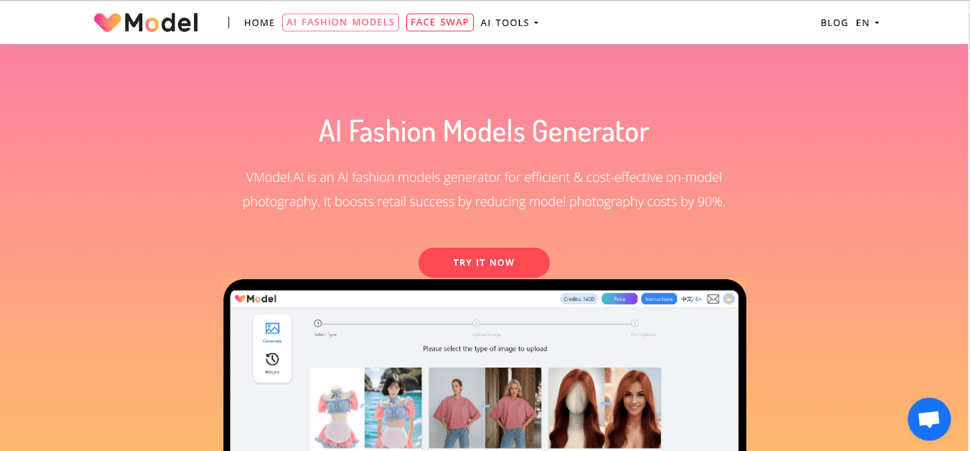 VModel.AI: Revoluciona la fotografía de moda con AI