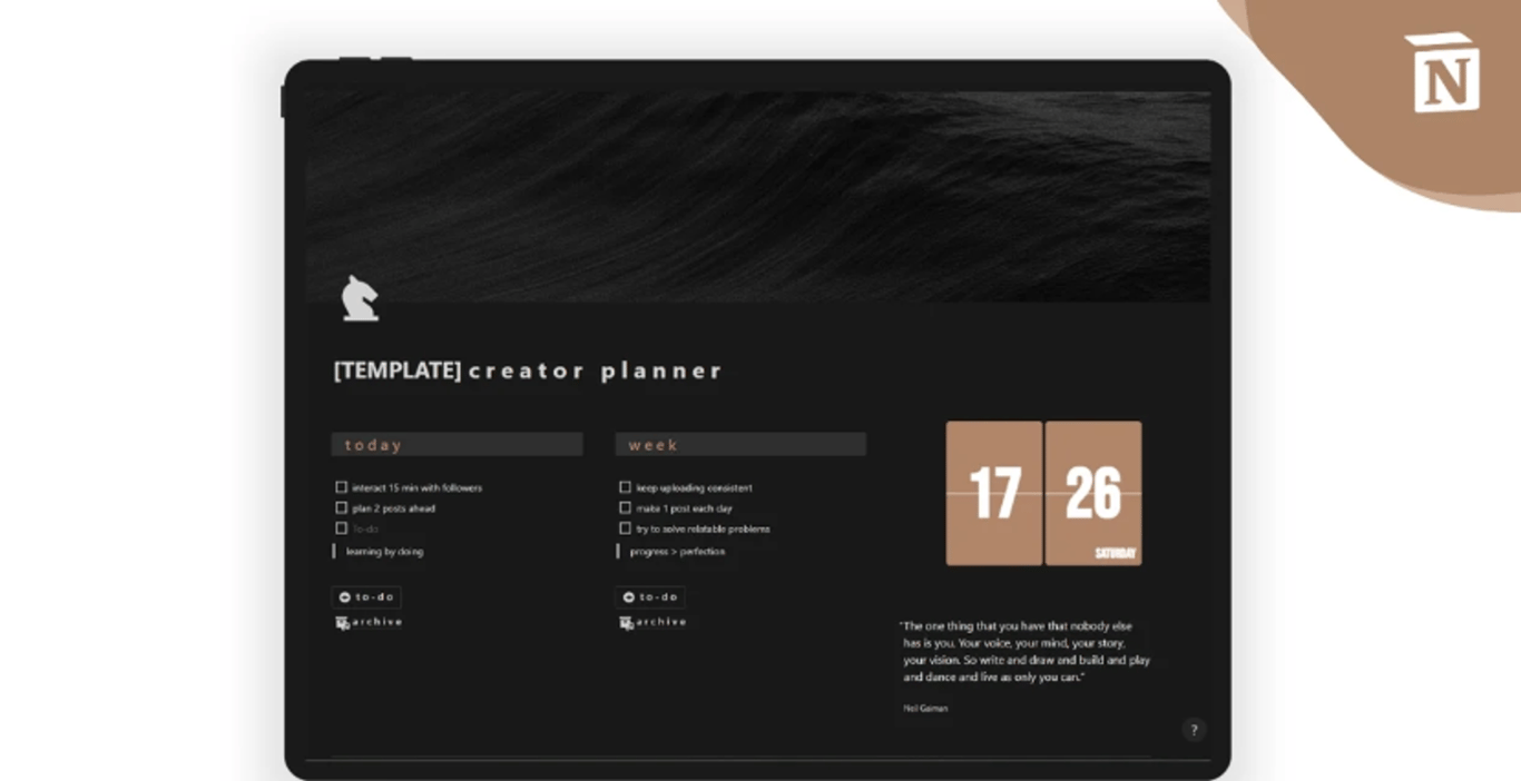 Creator Planner - Social Media Manager