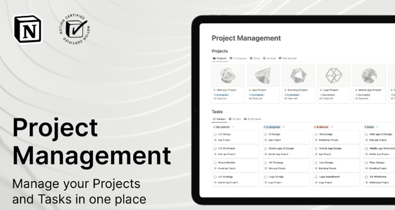 Notion project management