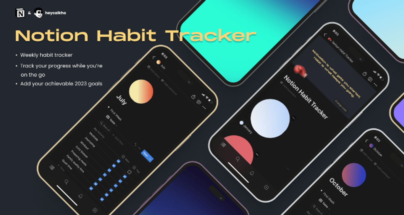 Notion Habit Tracker