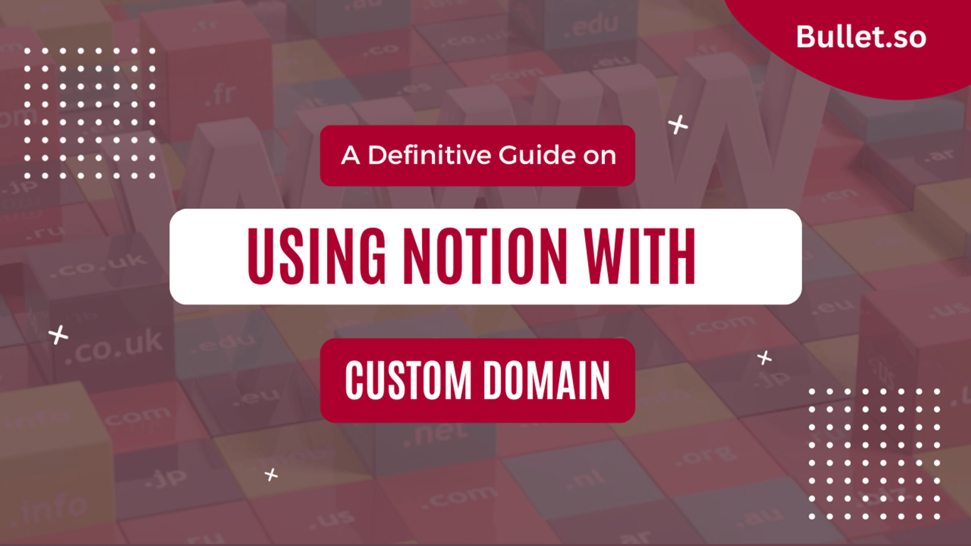 Using Notion with Custom Domain - A Definitive Guide
