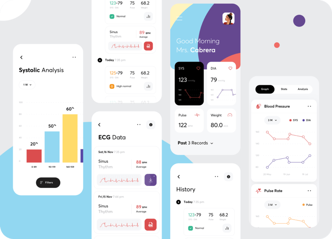 Analytics animation app