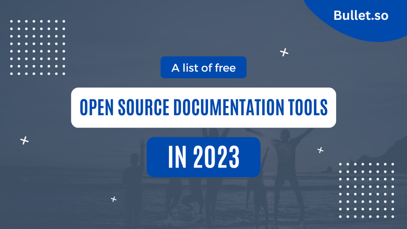 Free Open source documentation tools in 2024