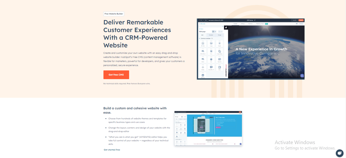 HubSpot CMS