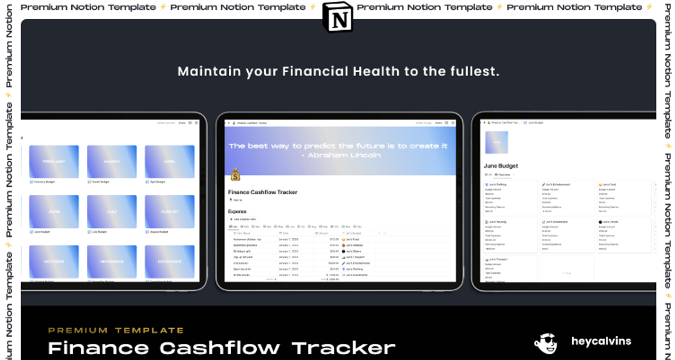 Finance Cashflow Tracker