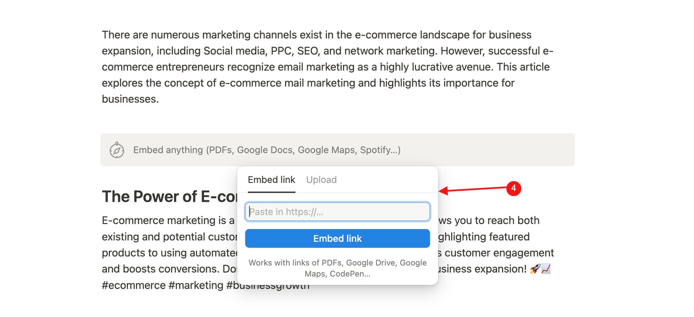 Embed URL for Google Calendar