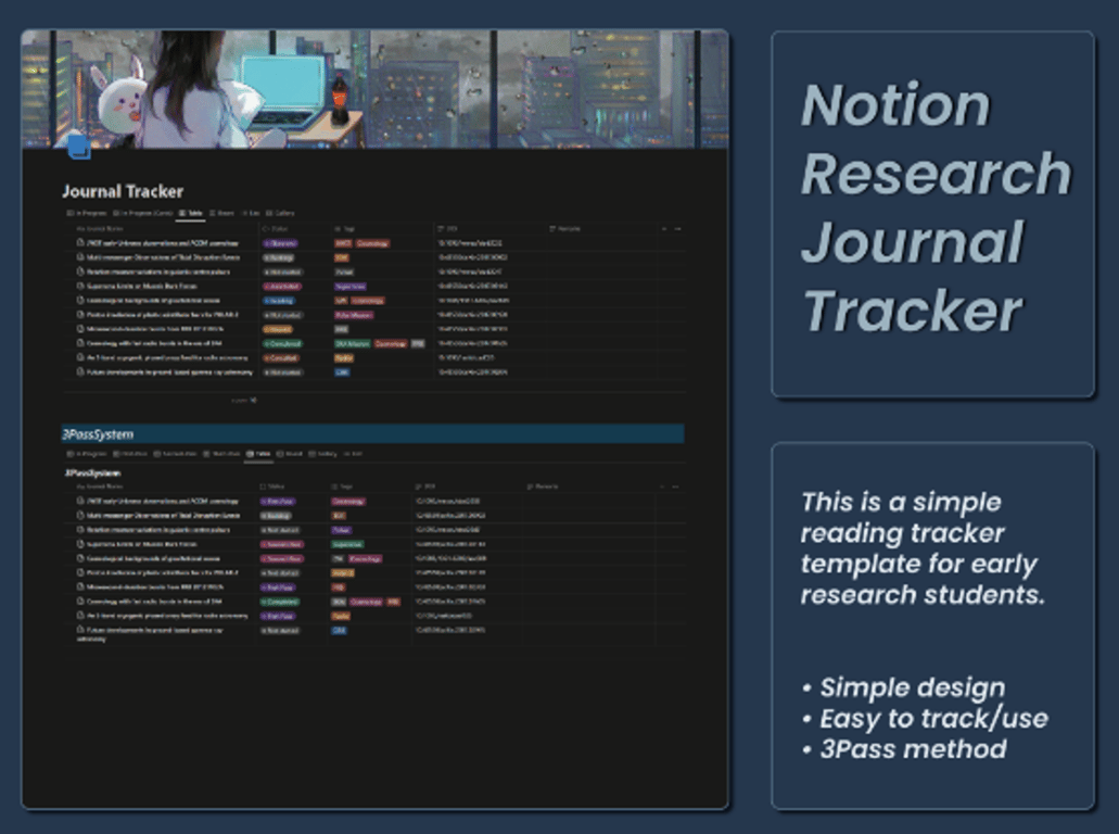 Notion Research Paper Tracker