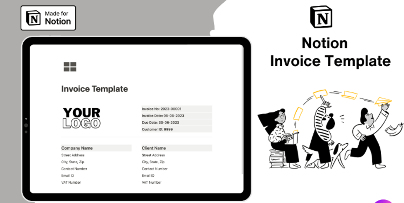 Notion Invoice Template