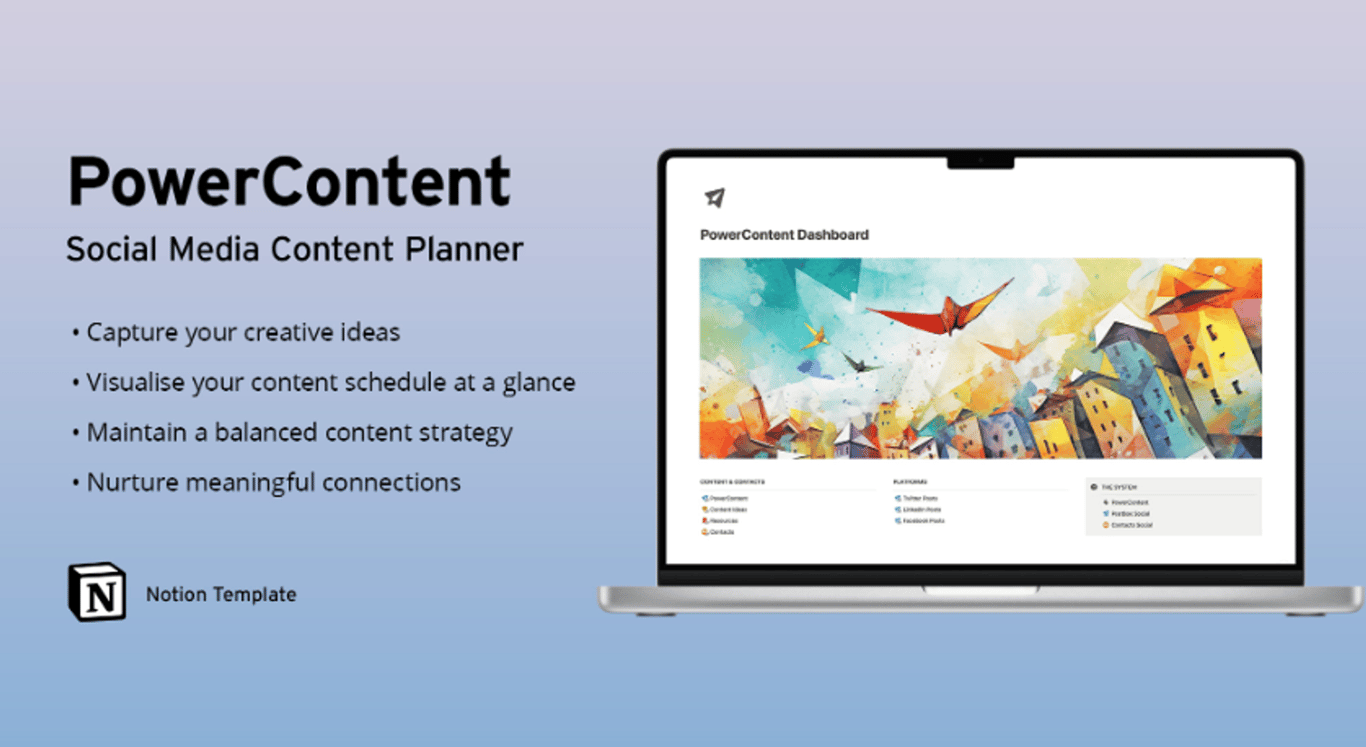 PowerContent: Social Media Planning Companion