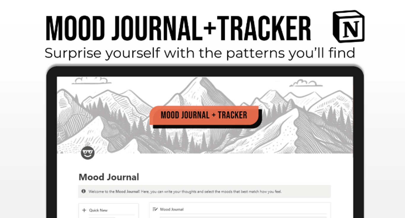 Notion Mood Journal + Tracker