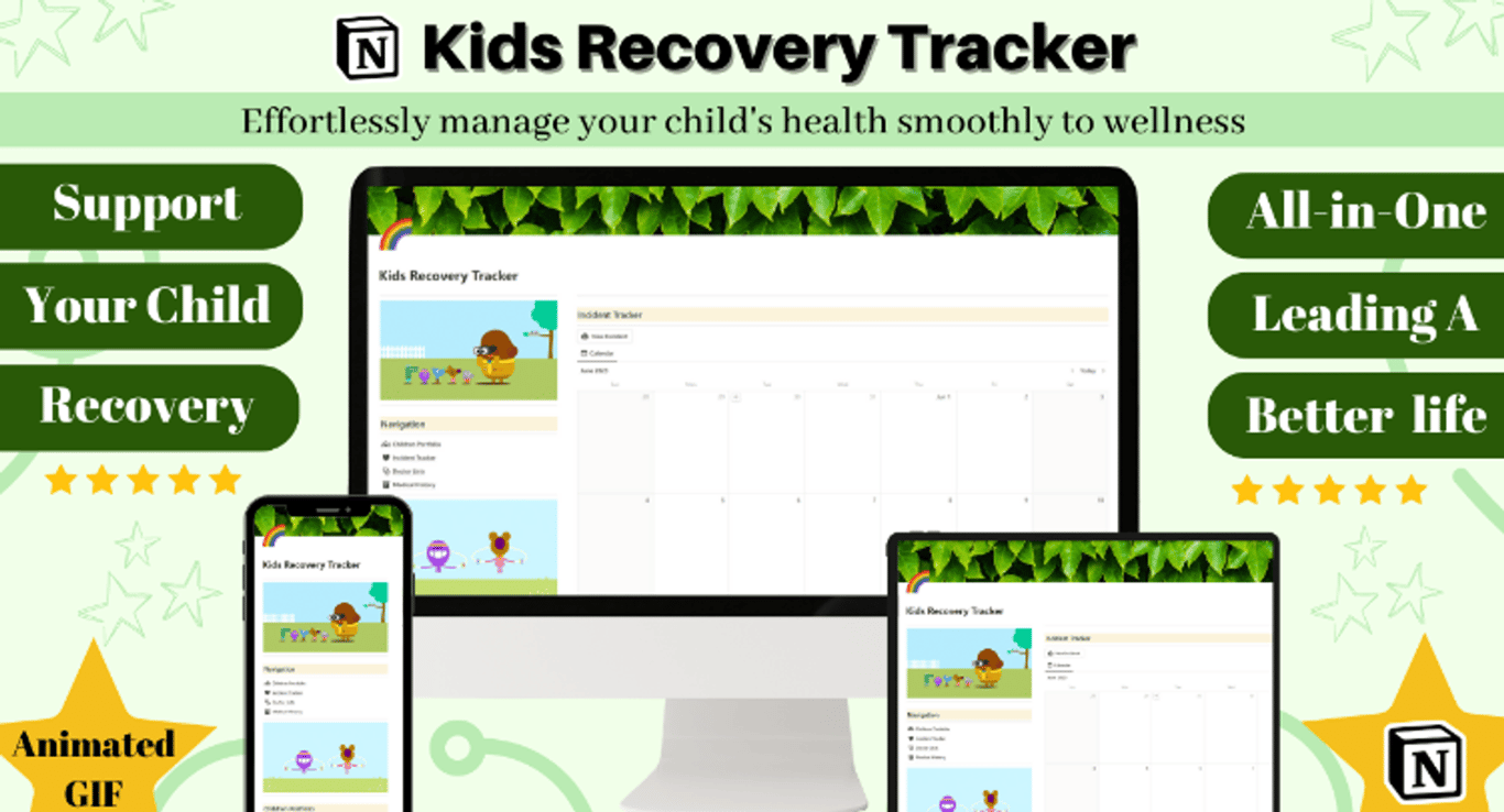 Kids Recovery Tracker