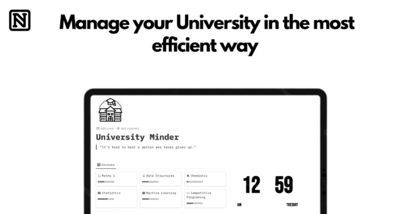 University Minder