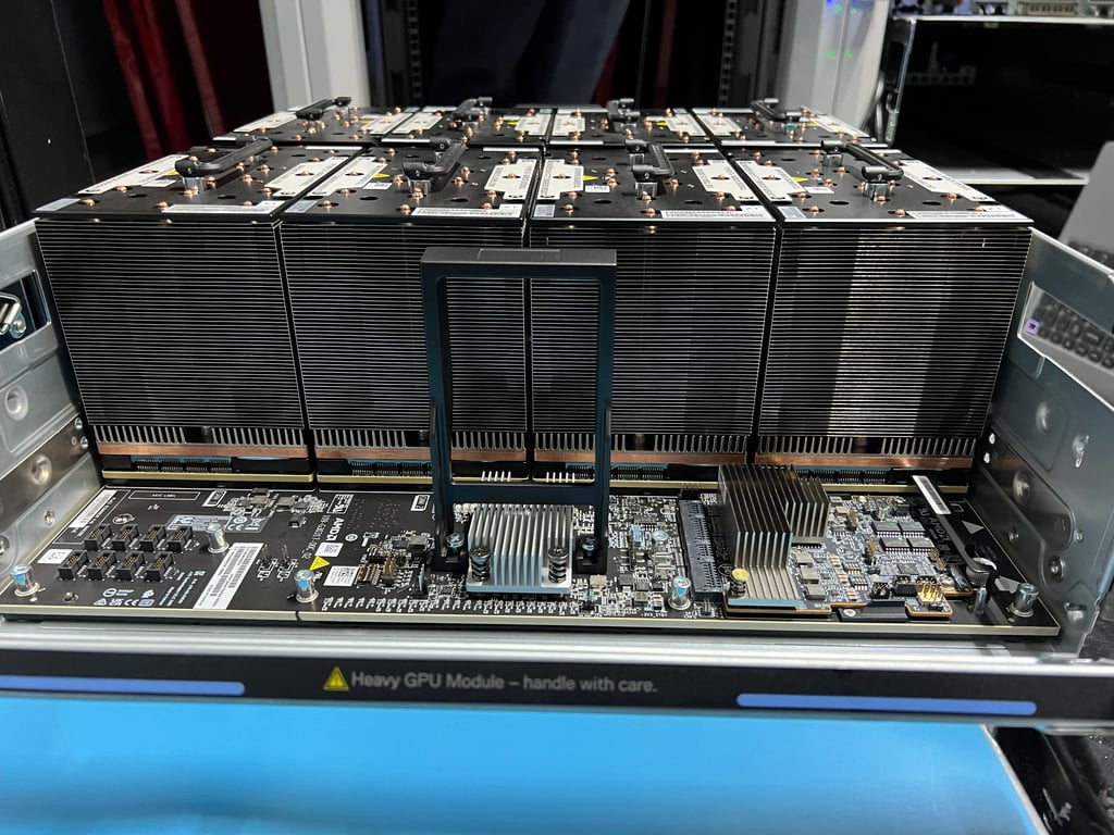 gpus on the baseboard