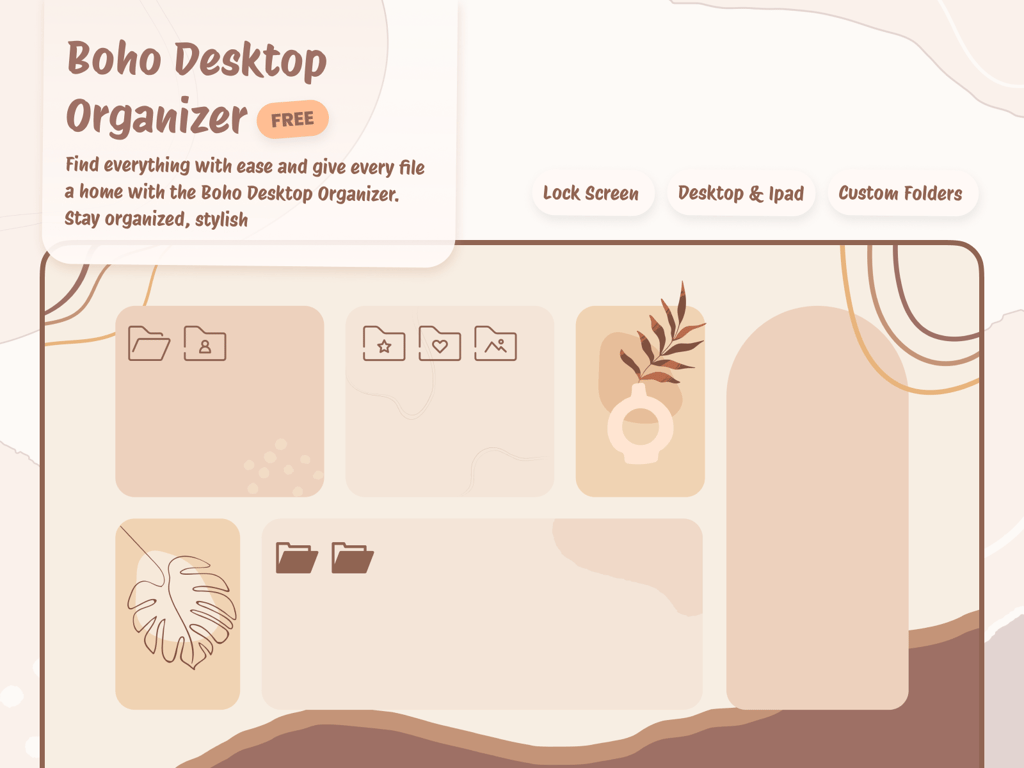Boho Desktop Organizer  - Cover.png