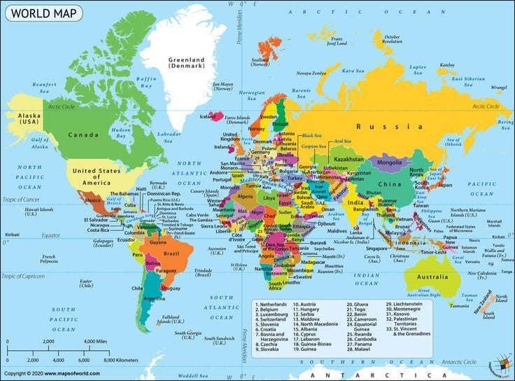 World Map, a Map of the World with Country Name Labeled.jpeg