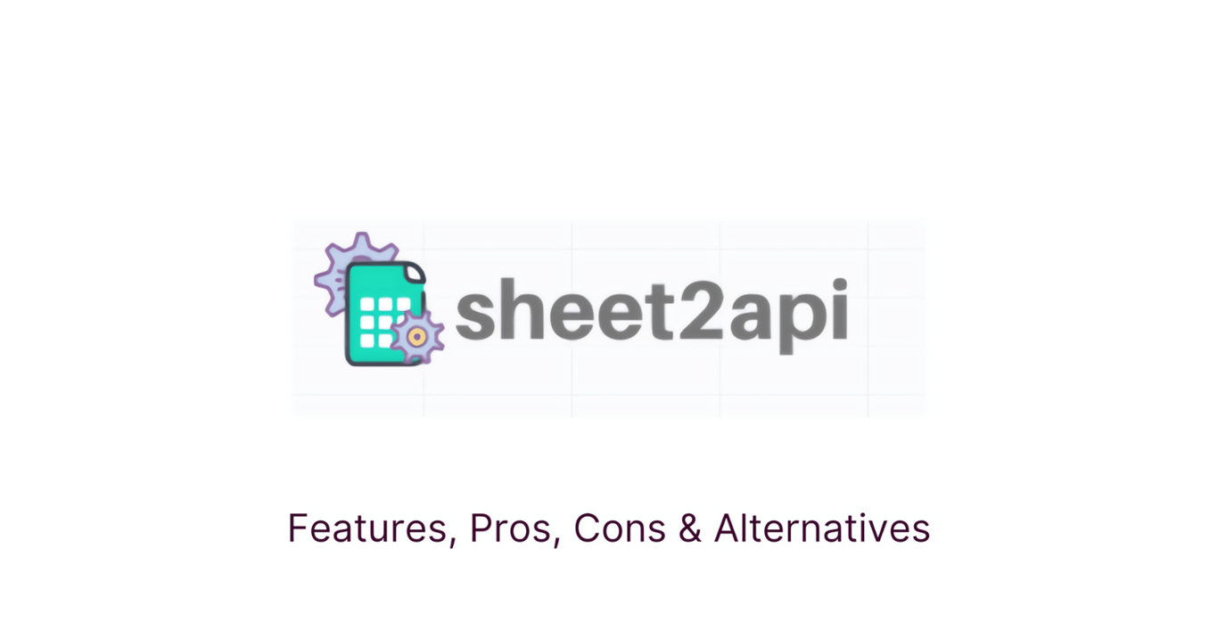 Sheet2api