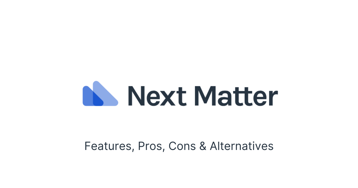 Next Matter