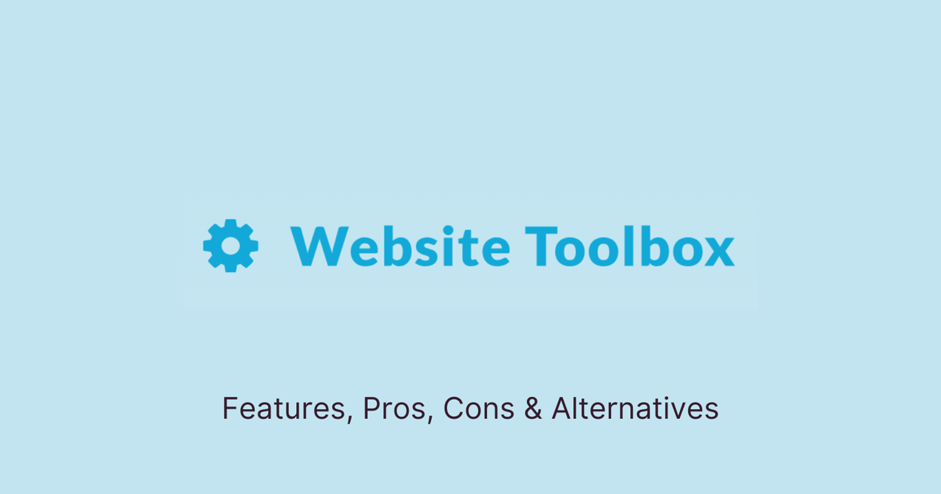 Website Toolbox