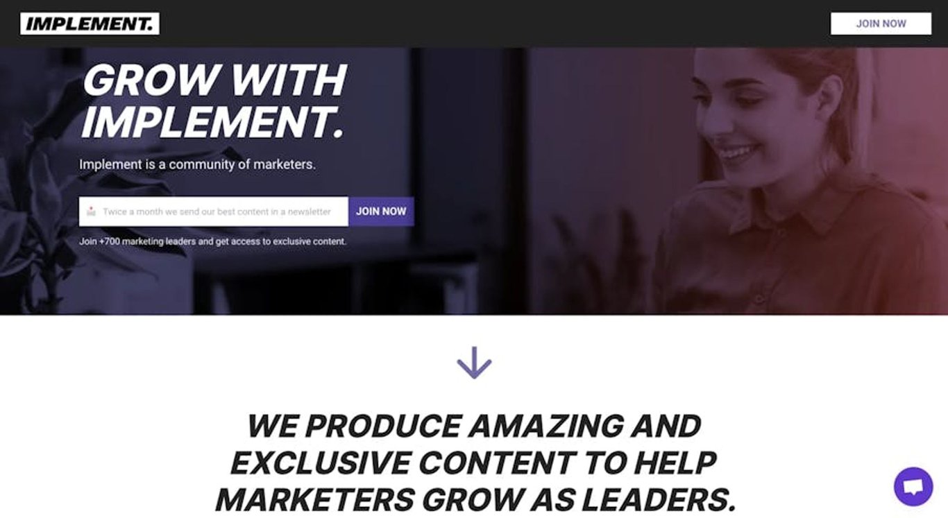 Implement - A New Community For Marketing Leaders