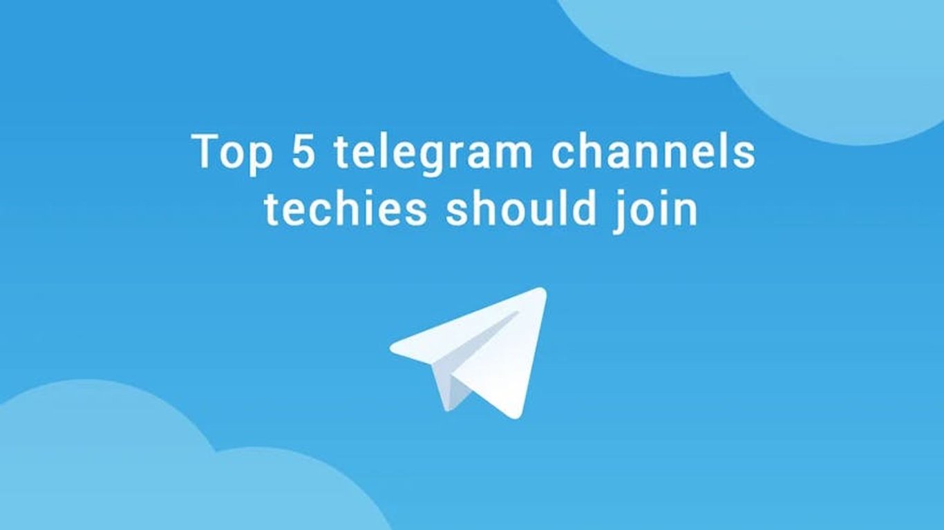 Top 5 Telegram Channels Techies Should Join