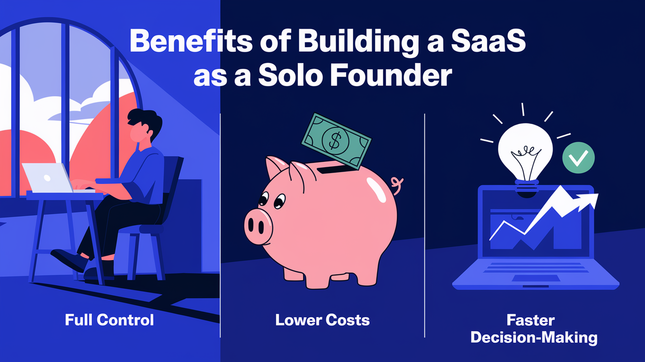 Benefits of Building a SaaS as a Solo Founder