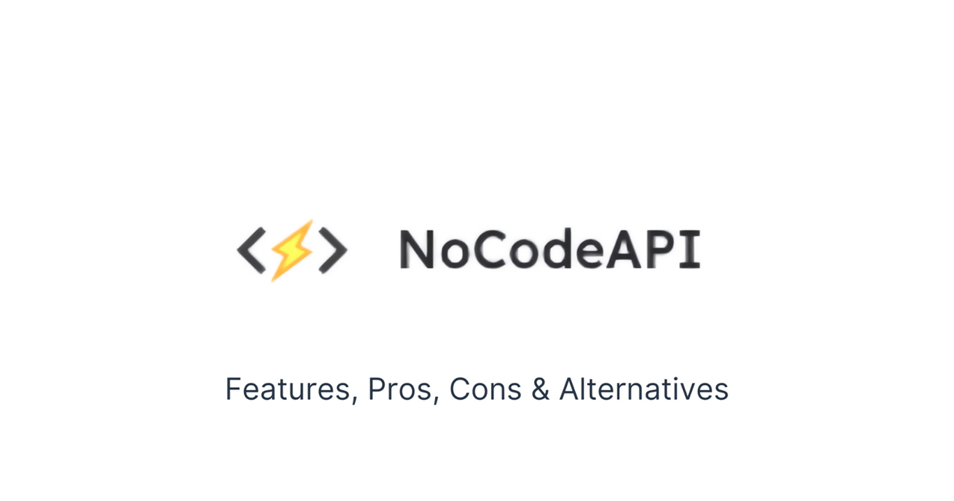 NoCodeAPI