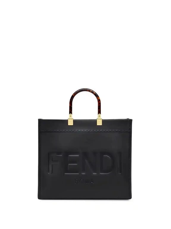 Fendi Sunshine Handbags Black
