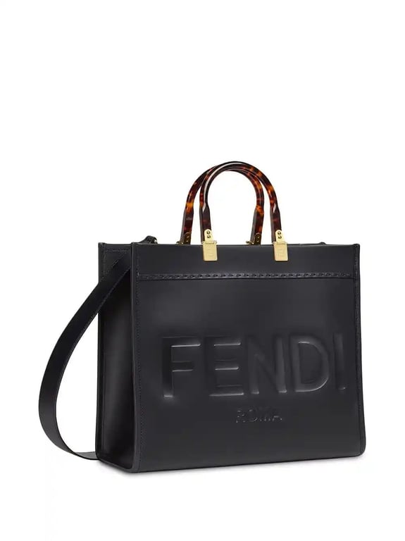 Fendi Sunshine Handbags Black