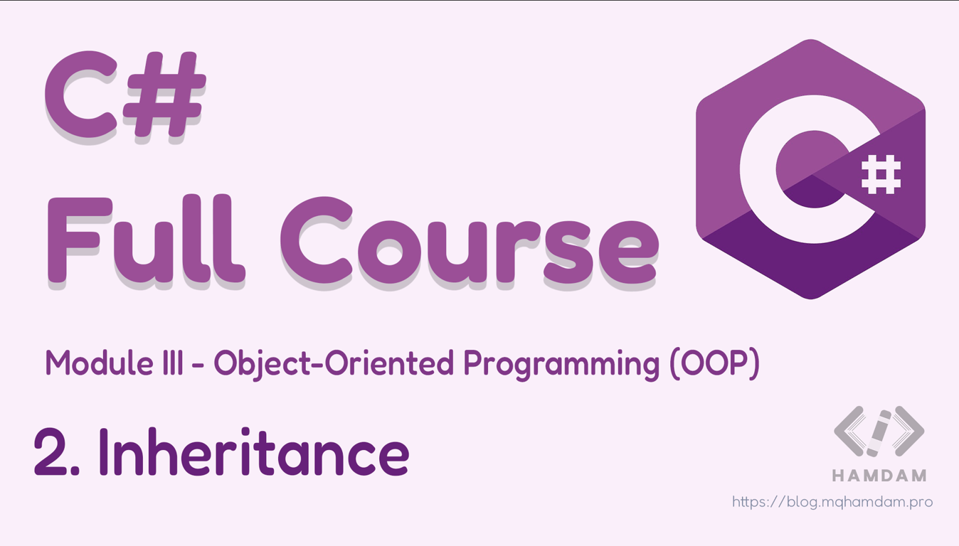 Module 3 - Chapter 2: Inheritance in C#