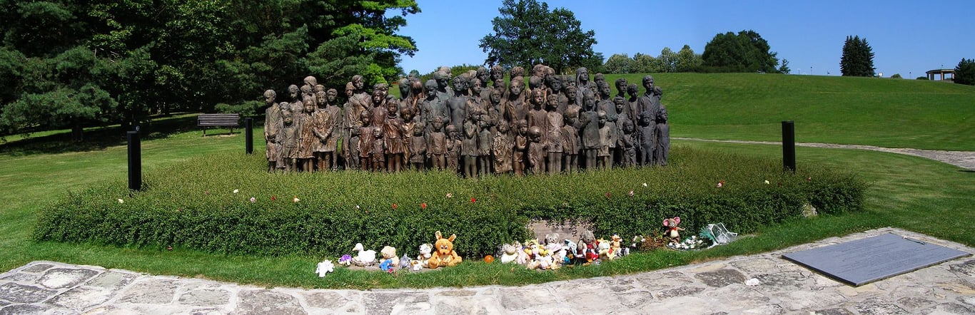 Lidice 被害兒童紀念碑 
