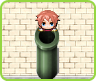 筒の中に入ったハロルド