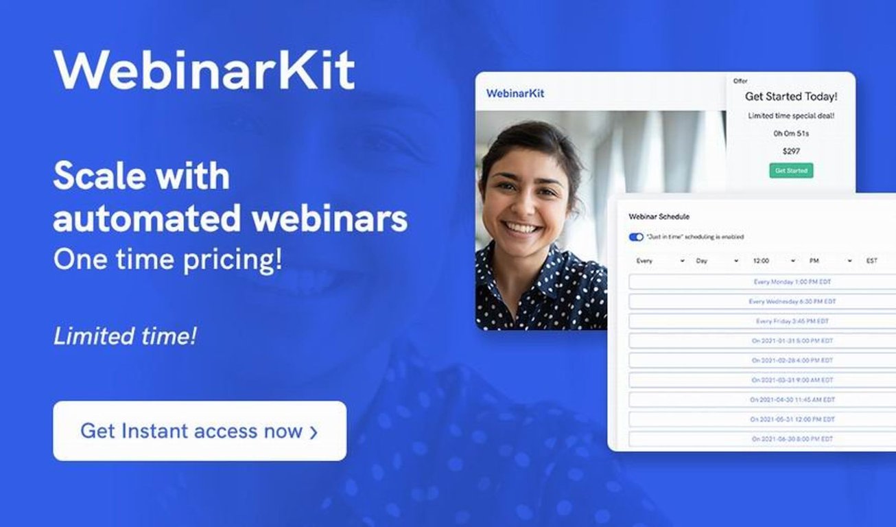 WebinarKit Lifetime Deal