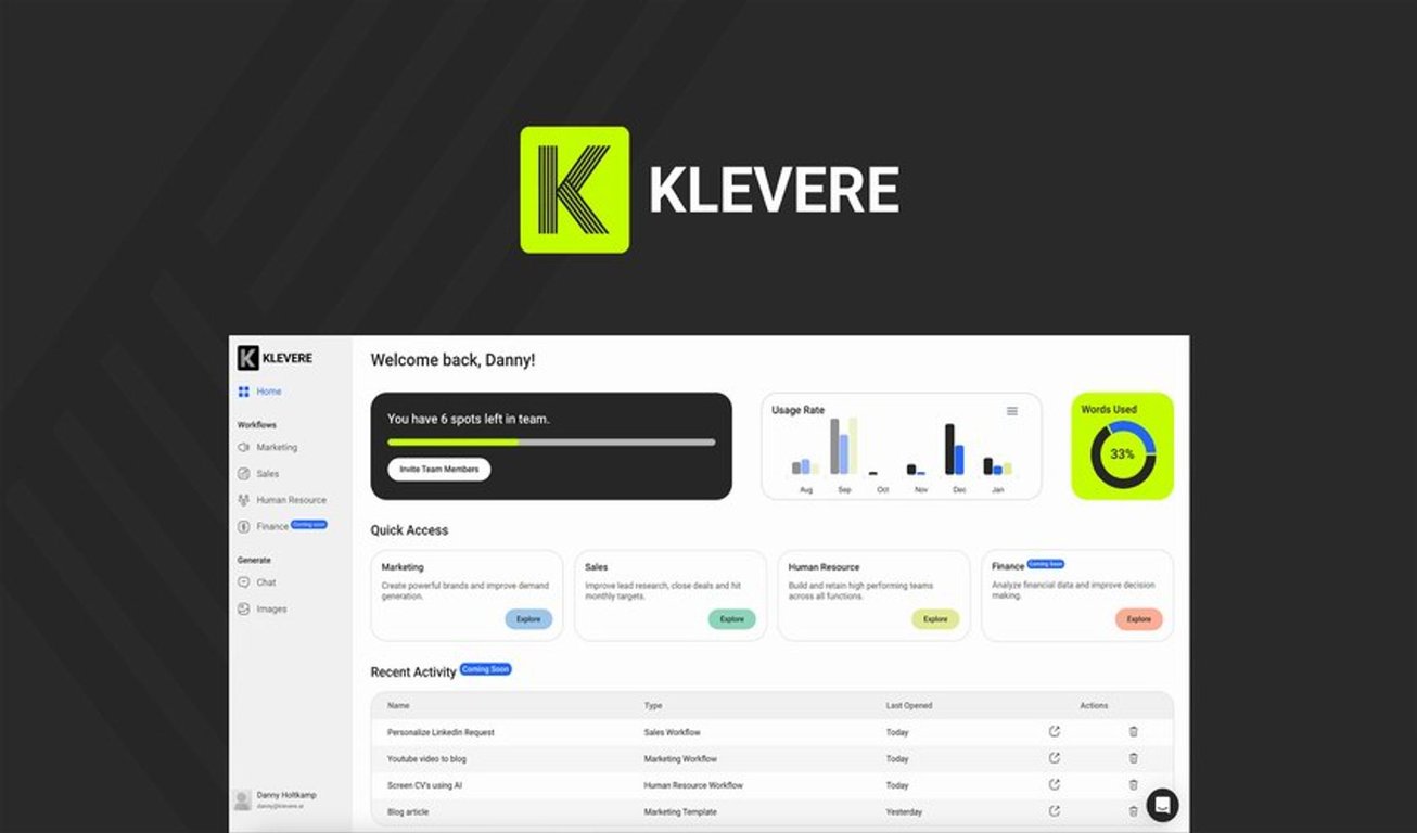 Klevere Lifetime Deal