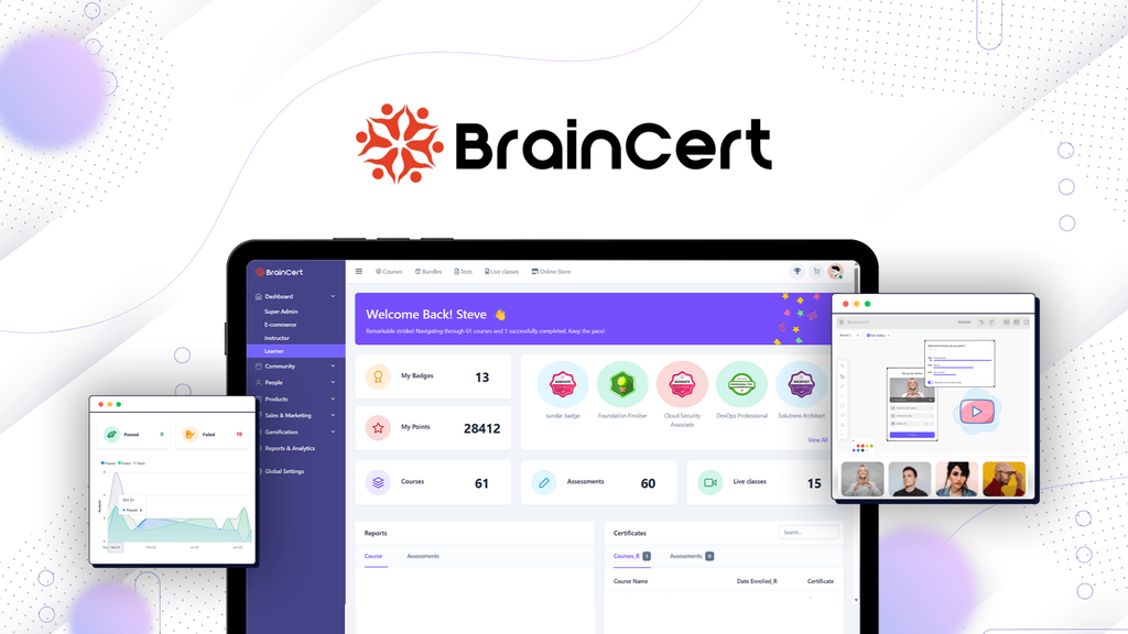 Braincert Virtual Meeting Rooms Lifetime Deal