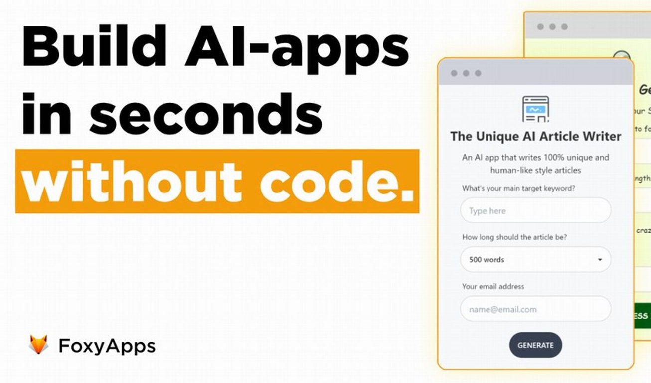 Foxyapps Lifetime Deal